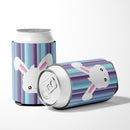 Rabbit Face Can or Bottle Hugger Cooler Sleeve for Standard 12 oz Cans, Insulated Foam Beer & Soda Can Hugger Reusable