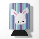 Rabbit Face Can or Bottle Hugger Cooler Sleeve for Standard 12 oz Cans, Insulated Foam Beer & Soda Can Hugger Reusable