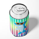 Cool Kat Shark Can or Bottle Hugger Cooler Sleeve for Standard 12 oz Cans, Insulated Foam Beer & Soda Can Hugger Reusable