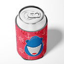 Shark Wide Open Can or Bottle Hugger Cooler Sleeve for Standard 12 oz Cans, Insulated Foam Beer & Soda Can Hugger Reusable