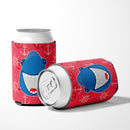 Shark Wide Open Can or Bottle Hugger Cooler Sleeve for Standard 12 oz Cans, Insulated Foam Beer & Soda Can Hugger Reusable