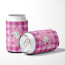 Elephant and Baby Can or Bottle Hugger Cooler Sleeve for Standard 12 oz Cans, Insulated Foam Beer & Soda Can Hugger Reusable