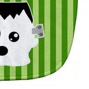 Halloween Ghost Frankenstein Baby Bib Easy-Clean Baby Bib Baby Feeding Accessory Baby Mealtime Essential, 10 x 13, Multicolor