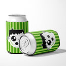 Halloween Ghost Frankenstein Can or Bottle Hugger Cooler Sleeve for Standard 12 oz Cans, Insulated Foam Beer & Soda Can Hugger Reusable