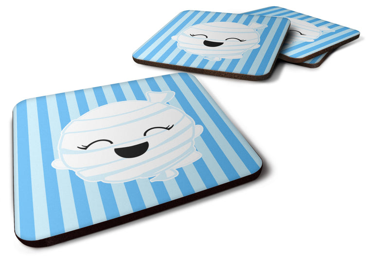 Halloween Ghost Mummy Foam Coaster Set of 4 BB6960FC