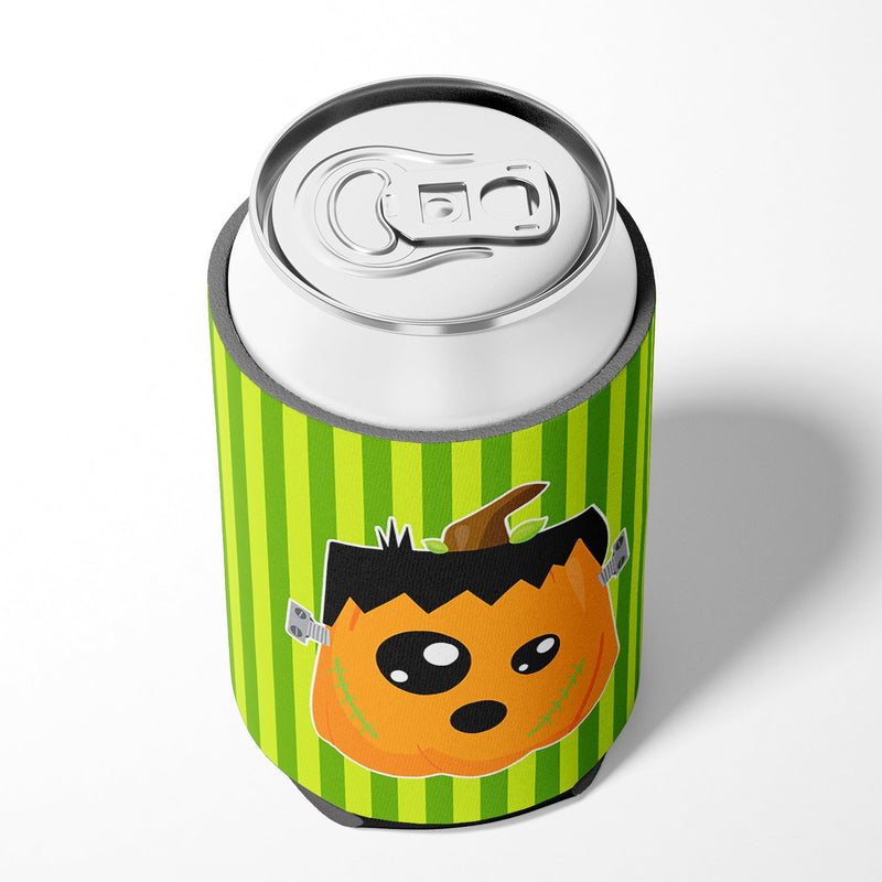 Halloween Pumpkin Frankenstein Can or Bottle Hugger BB6961CC