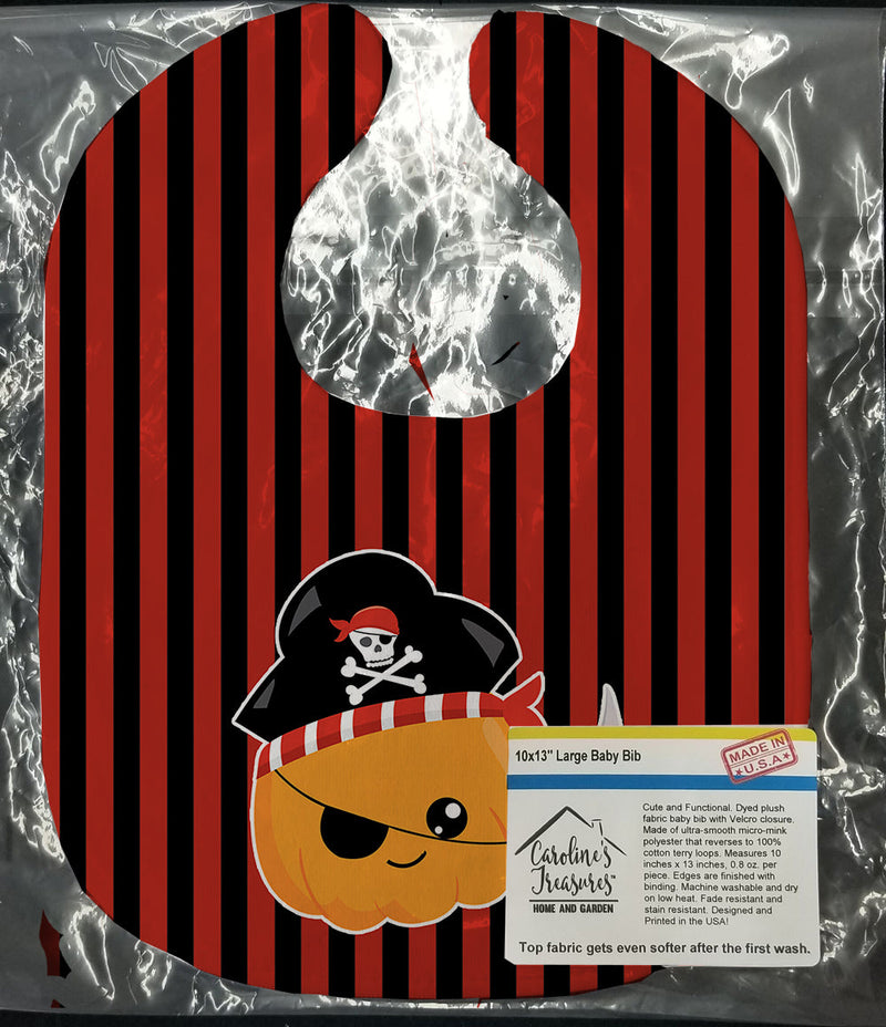 Halloween Pumpkin Pirate Baby Bib BB6962BIB