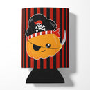 Halloween Pumpkin Pirate Can or Bottle Hugger Cooler Sleeve for Standard 12 oz Cans, Insulated Foam Beer & Soda Can Hugger Reusable