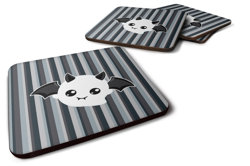 Halloween Ghost Bat Foam Coaster Set of 4 BB6964FC