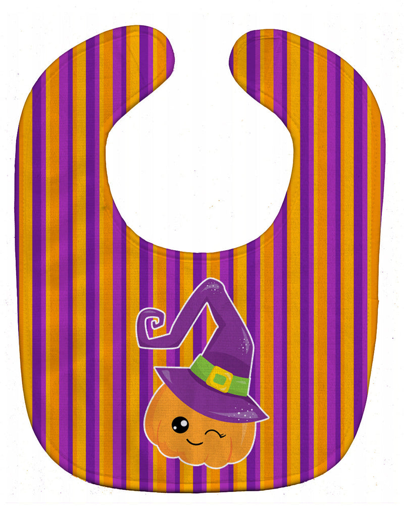 Halloween Pumpkin Witch Baby Bib BB6967BIB