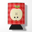Apple Face Can or Bottle Hugger Cooler Sleeve for Standard 12 oz Cans, Insulated Foam Beer & Soda Can Hugger Reusable
