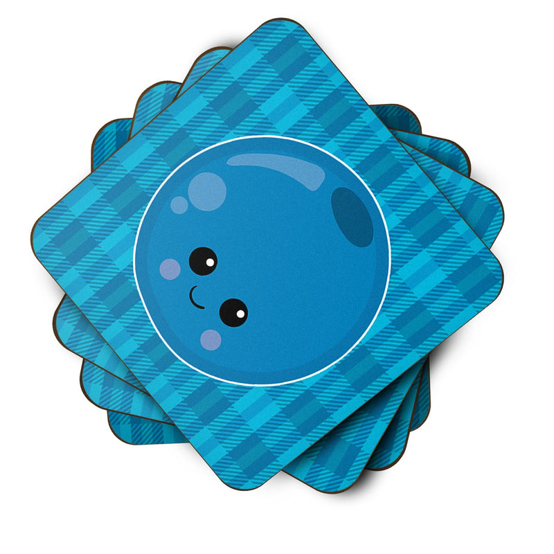 Blueberry Face Foam Coaster  BB6984FC