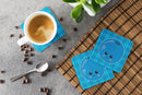 Blueberry Face Foam Coaster  BB6984FC
