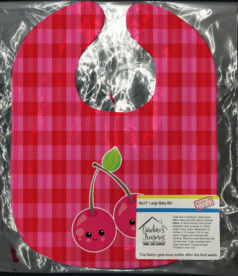 Cherry Faces Baby Bib BB6985BIB