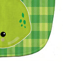 Lime Face Baby Bib Easy-Clean Baby Bib Baby Feeding Accessory Baby Mealtime Essential, 10 x 13, Multicolor