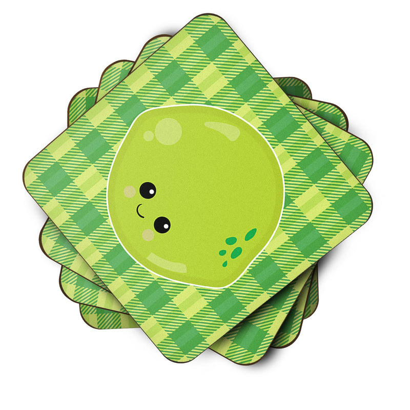 Lime Face Foam Coaster Set of 4 BB6988FC