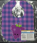 Grape Face Baby Bib Easy-Clean Baby Bib Baby Feeding Accessory Baby Mealtime Essential, 10 x 13, Multicolor
