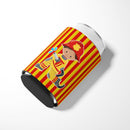 Fireman Boy Can or Bottle Hugger Cooler Sleeve for Standard 12 oz Cans, Insulated Foam Beer & Soda Can Hugger Reusable