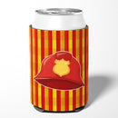 Fireman's Hat Can or Bottle Hugger Cooler Sleeve for Standard 12 oz Cans, Insulated Foam Beer & Soda Can Hugger Reusable