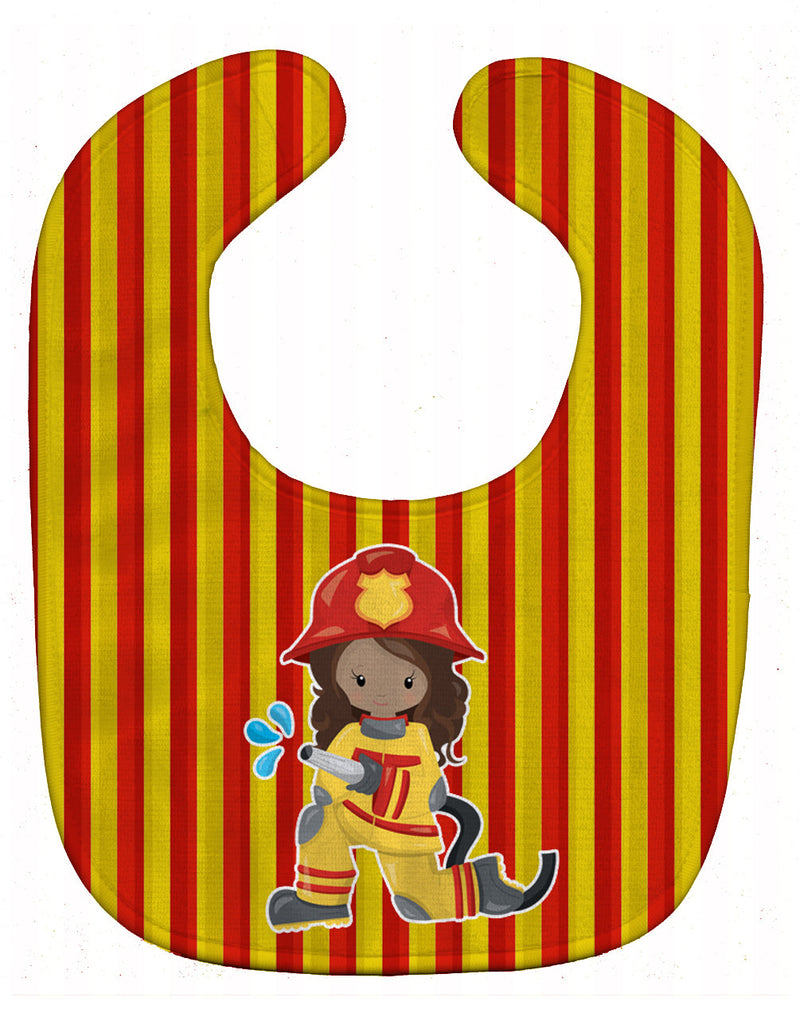 Fireman Girl Baby Bib BB7000BIB