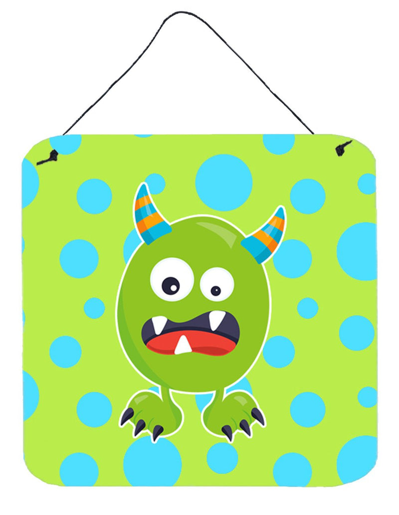 Little Monster Greenie Doodle Wall or Door Hanging Prints BB7003DS66