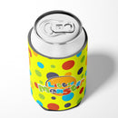 Little Monster Can or Bottle Hugger Cooler Sleeve for Standard 12 oz Cans, Insulated Foam Beer & Soda Can Hugger Reusable