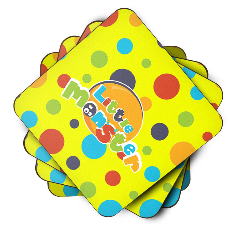 Little Monster Foam Coaster Set of 4 BB7006FC