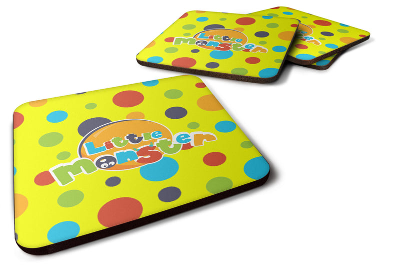 Little Monster Foam Coaster Set of 4 BB7006FC