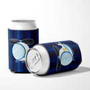 Police Helicopter Can or Bottle Hugger Cooler Sleeve for Standard 12 oz Cans, Insulated Foam Beer & Soda Can Hugger Reusable