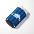 Police Car Can or Bottle Hugger Cooler Sleeve for Standard 12 oz Cans, Insulated Foam Beer & Soda Can Hugger Reusable