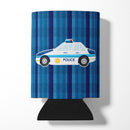 Police Car Can or Bottle Hugger Cooler Sleeve for Standard 12 oz Cans, Insulated Foam Beer & Soda Can Hugger Reusable