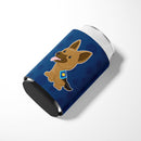 Police German Shepherd Can or Bottle Hugger Cooler Sleeve for Standard 12 oz Cans, Insulated Foam Beer & Soda Can Hugger Reusable