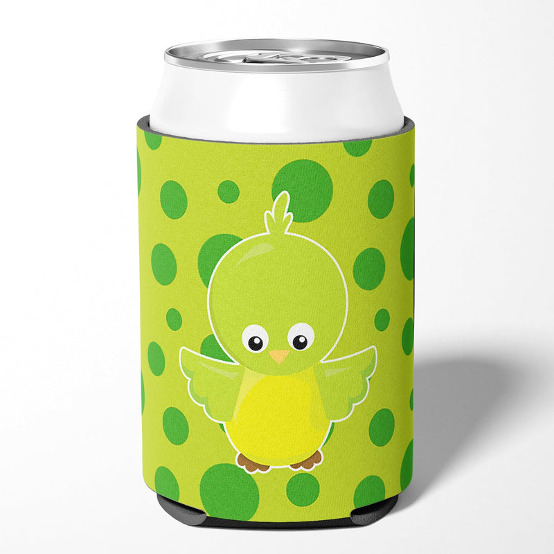 Bird on Green Polkadots Can or Bottle Hugger BB7012CC