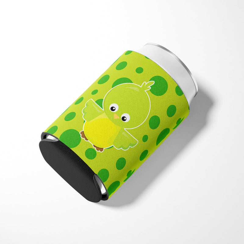 Bird on Green Polkadots Can or Bottle Hugger BB7012CC