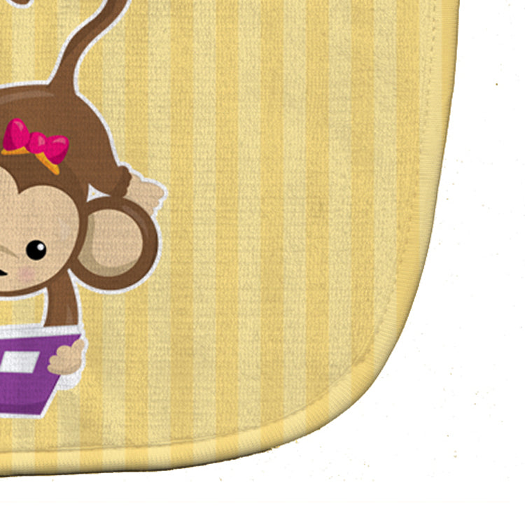 Monkey Reading Baby Bib BB7015BIB