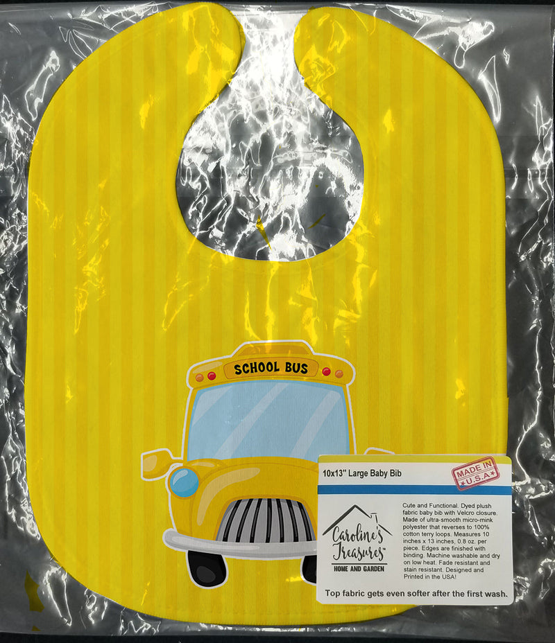 School Bus Baby Bib BB7019BIB