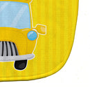 School Bus Baby Bib Easy-Clean Baby Bib Baby Feeding Accessory Baby Mealtime Essential, 10 x 13, Multicolor