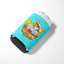 Noah's Ark Can or Bottle Hugger Cooler Sleeve for Standard 12 oz Cans, Insulated Foam Beer & Soda Can Hugger Reusable