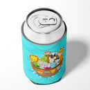 Noah's Ark Can or Bottle Hugger Cooler Sleeve for Standard 12 oz Cans, Insulated Foam Beer & Soda Can Hugger Reusable