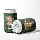 Monkey Can or Bottle Hugger Cooler Sleeve for Standard 12 oz Cans, Insulated Foam Beer & Soda Can Hugger Reusable