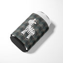 Zebra Can or Bottle Hugger Cooler Sleeve for Standard 12 oz Cans, Insulated Foam Beer & Soda Can Hugger Reusable