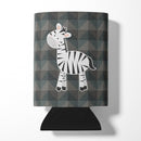 Zebra Can or Bottle Hugger Cooler Sleeve for Standard 12 oz Cans, Insulated Foam Beer & Soda Can Hugger Reusable
