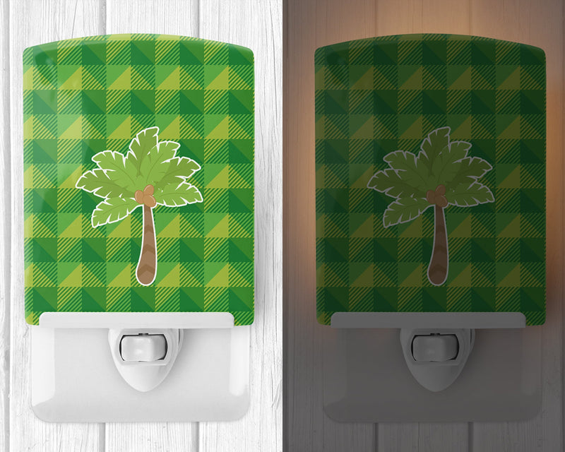 Palm Tree Ceramic Night Light BB7027CNL