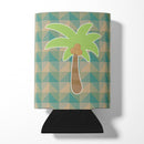 Palm Tree Can or Bottle Hugger Cooler Sleeve for Standard 12 oz Cans, Insulated Foam Beer & Soda Can Hugger Reusable