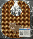 Bear Baby Bib Easy-Clean Baby Bib Baby Feeding Accessory Baby Mealtime Essential, 10 x 13, Multicolor