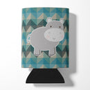 Hippopotamus Can or Bottle Hugger Cooler Sleeve for Standard 12 oz Cans, Insulated Foam Beer & Soda Can Hugger Reusable