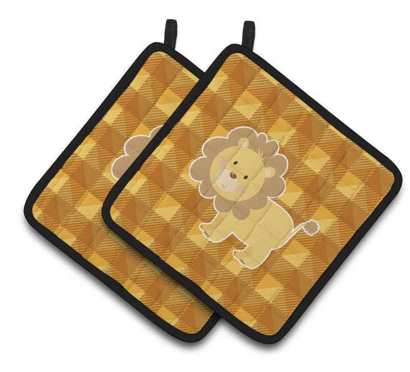 Lion Pair of Pot Holders BB7032PTHD