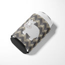 Rhinoceros Can or Bottle Hugger Cooler Sleeve for Standard 12 oz Cans, Insulated Foam Beer & Soda Can Hugger Reusable