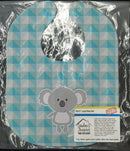 Koala Bear Baby Bib Easy-Clean Baby Bib Baby Feeding Accessory Baby Mealtime Essential, 10 x 13, Multicolor