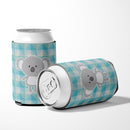 Koala Bear Can or Bottle Hugger Cooler Sleeve for Standard 12 oz Cans, Insulated Foam Beer & Soda Can Hugger Reusable